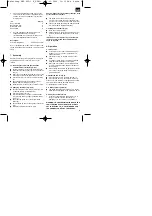 Preview for 13 page of EINHELL DKS 405/1 E Operating Instructions Manual