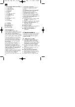 Preview for 20 page of EINHELL DKS 405/1 E Operating Instructions Manual