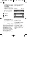 Preview for 32 page of EINHELL DKS 405/1 E Operating Instructions Manual