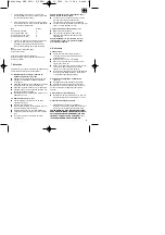 Preview for 43 page of EINHELL DKS 405/1 E Operating Instructions Manual