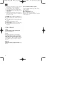 Preview for 44 page of EINHELL DKS 405/1 E Operating Instructions Manual