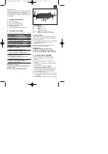 Preview for 11 page of EINHELL DSL 250/1 Operating And Maintenance Instructions Manual