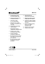 EINHELL DSS 312 Operating Instructions Manual preview