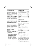 Preview for 5 page of EINHELL DSS 312 Operating Instructions Manual