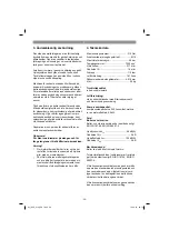 Preview for 36 page of EINHELL DSS 312 Operating Instructions Manual