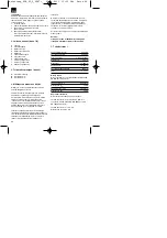 Предварительный просмотр 60 страницы EINHELL DTA 25/2 Original Operating Instructions