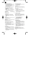 Preview for 28 page of EINHELL E-SB 800 E Operating Instructions Manual