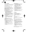 Preview for 42 page of EINHELL E-SB 800 E Operating Instructions Manual