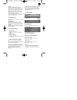 Preview for 51 page of EINHELL E-SB 800 E Operating Instructions Manual