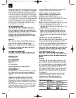 Preview for 8 page of EINHELL ECH 2000-F Operating Instructions Manual