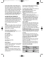 Preview for 11 page of EINHELL ECH 2000-F Operating Instructions Manual