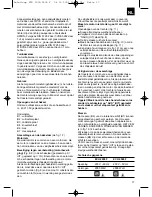 Preview for 17 page of EINHELL ECH 2000-F Operating Instructions Manual