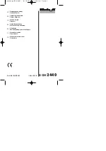 EINHELL EGH 2440 Operating Instructions Manual предпросмотр