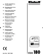 Предварительный просмотр 1 страницы EINHELL EGS 180 Operating Instructions Manual