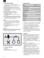 Предварительный просмотр 16 страницы EINHELL EGS 1800 Operating Instructions Manual