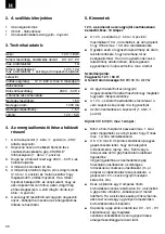 Preview for 46 page of EINHELL EGS 3500 Directions For Use Manual