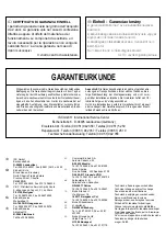 Preview for 54 page of EINHELL EGS 3500 Directions For Use Manual