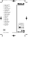 EINHELL EGS12 Operating Instructions Manual предпросмотр