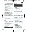 Preview for 7 page of EINHELL ELS 2000 Operating Instructions Manual