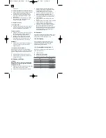 Preview for 8 page of EINHELL ELS 2000 Operating Instructions Manual