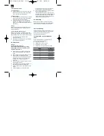 Preview for 20 page of EINHELL ELS 2000 Operating Instructions Manual