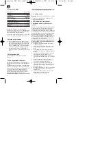 Preview for 8 page of EINHELL ERT 250/1 Directions For Use Manual