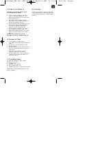 Preview for 9 page of EINHELL ERT 250/1 Directions For Use Manual