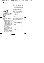 Preview for 10 page of EINHELL ERT 250/1 Directions For Use Manual