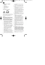 Preview for 14 page of EINHELL ERT 250/1 Directions For Use Manual