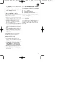 Preview for 17 page of EINHELL ERT 250/1 Directions For Use Manual