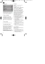 Preview for 32 page of EINHELL ERT 250/1 Directions For Use Manual