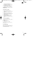 Preview for 33 page of EINHELL ERT 250/1 Directions For Use Manual