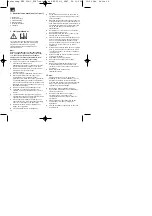 Preview for 34 page of EINHELL ERT 250/1 Directions For Use Manual