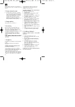 Preview for 36 page of EINHELL ERT 250/1 Directions For Use Manual