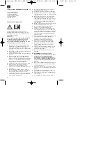 Preview for 42 page of EINHELL ERT 250/1 Directions For Use Manual