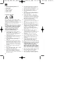 Preview for 46 page of EINHELL ERT 250/1 Directions For Use Manual