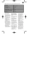 Предварительный просмотр 57 страницы EINHELL EURO8/24 Operating Instructions Manual