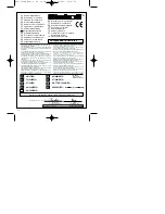 Preview for 72 page of EINHELL EURO8/24 Operating Instructions Manual