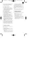 Предварительный просмотр 9 страницы EINHELL FSG 518 Operating Instructions Manual