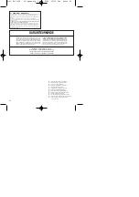 Предварительный просмотр 34 страницы EINHELL FSG 518 Operating Instructions Manual