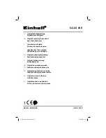 EINHELL GC-CS 85 E Original Operating Instructions preview