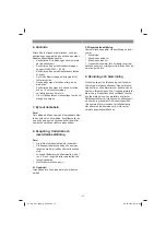 Предварительный просмотр 47 страницы EINHELL GC-DW 1000 N Original Operating Instructions