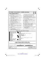 Предварительный просмотр 174 страницы EINHELL GC-EC 750 T Original Operating Instructions