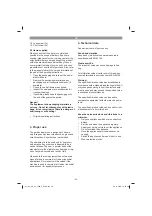 Preview for 20 page of EINHELL GC-EL 2500 E Original Operating Instructions