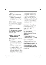 Preview for 22 page of EINHELL GC-EL 2500 E Original Operating Instructions