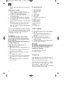 Preview for 14 page of EINHELL GC-EL 2600 E Original Operating Instructions