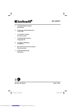 Предварительный просмотр 1 страницы EINHELL GC-GR 57 Original Operating Instructions