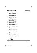 EINHELL GC-HH 5047 Original Operating Instructions предпросмотр