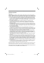 Preview for 40 page of EINHELL GC-HH 9048 Original Operating Instructions