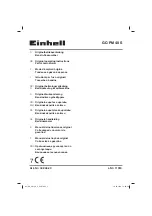 EINHELL GC-PM 40 S Original Operating Instructions preview